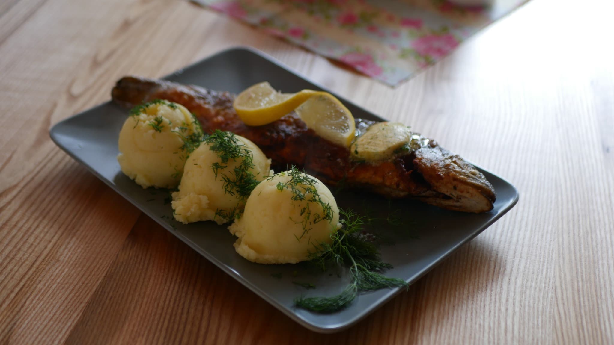 Pstrąg w Zajeździe Nad Olzą w Istebnej